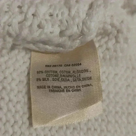 Anthropologie Pacific Fringe Tank Boho Knit Sleeveless Top Size Medium - Picture 8 of 8